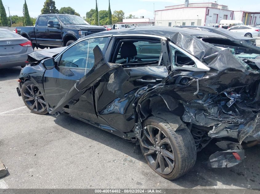 2019 Honda Civic Sport VIN: 19XFC2F88KE201293 Lot: 40014482