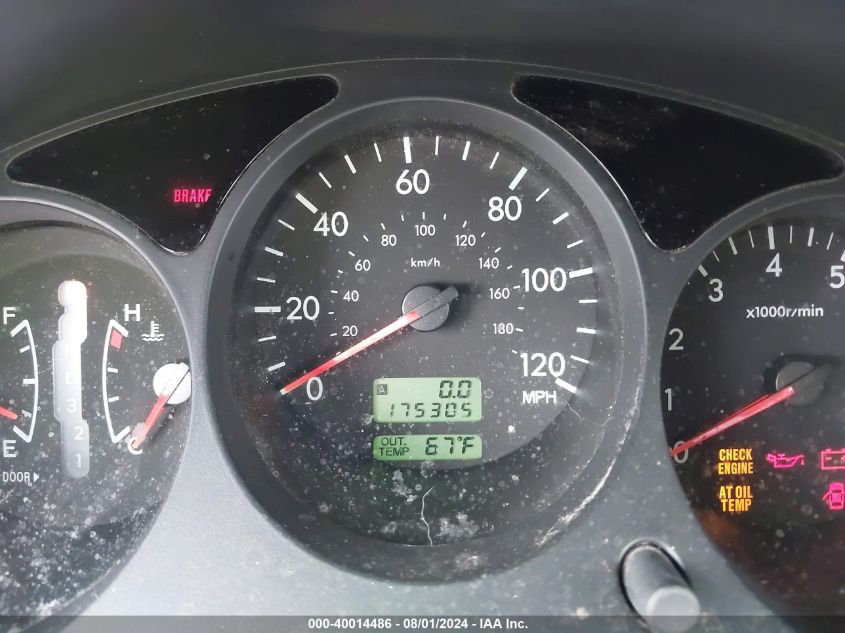 2003 Subaru Forester Xs VIN: JF1SG65673H742847 Lot: 40014486