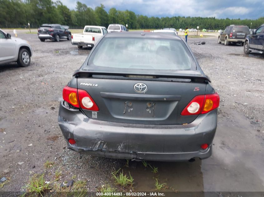 2010 Toyota Corolla S VIN: 2T1BU4EE9AC286088 Lot: 40014493