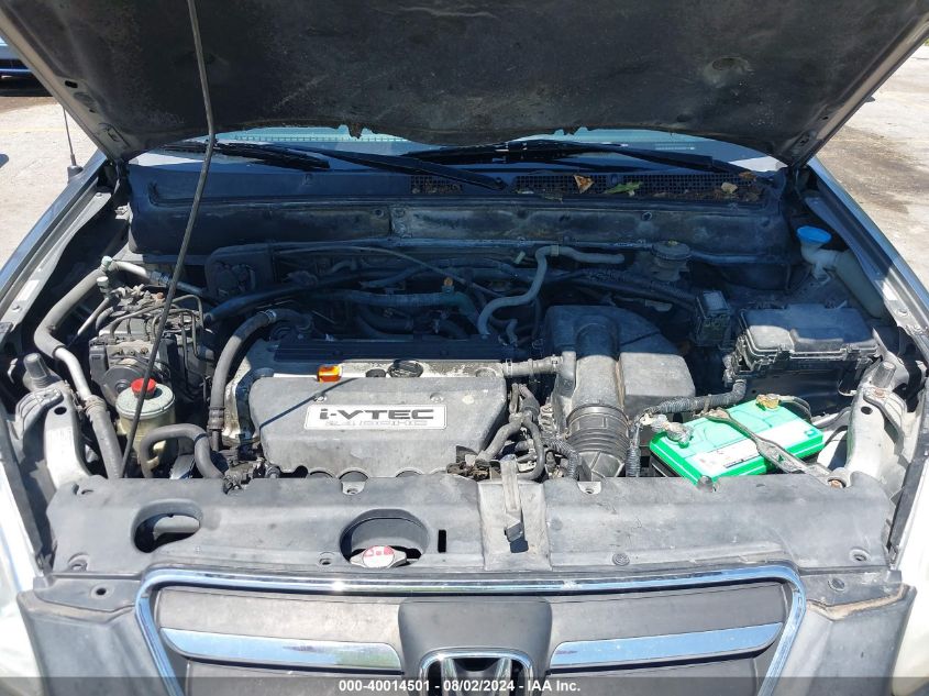 2006 Honda Cr-V Lx VIN: JHLRD78556C021182 Lot: 40014501