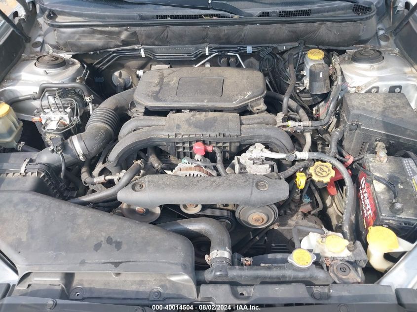 2012 Subaru Legacy 2.5I Premium VIN: 4S3BMBG6XC3015935 Lot: 40014504