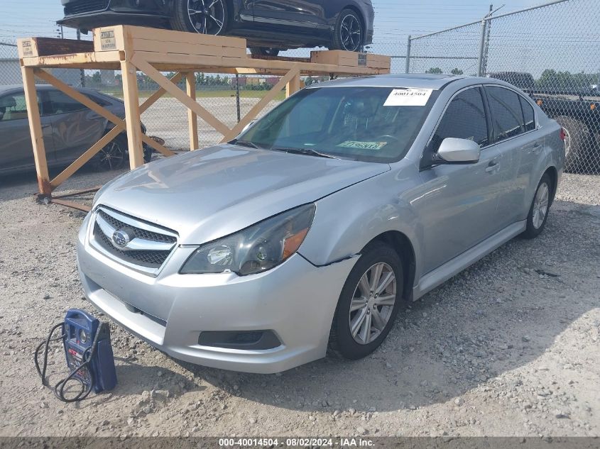 2012 Subaru Legacy 2.5I Premium VIN: 4S3BMBG6XC3015935 Lot: 40014504