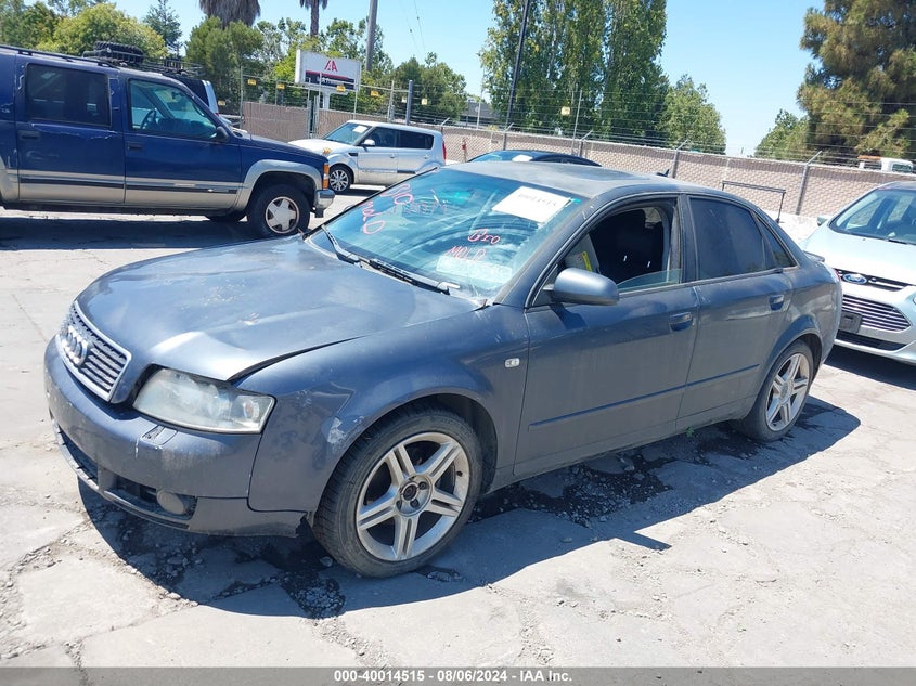 2005 AUDI A4 VIN: JTDACACU1R3014579