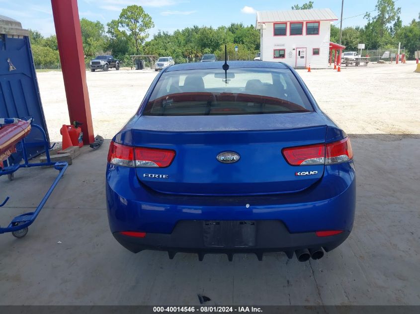 2012 Kia Forte Koup Sx VIN: KNAFW6A30C5474801 Lot: 40014546