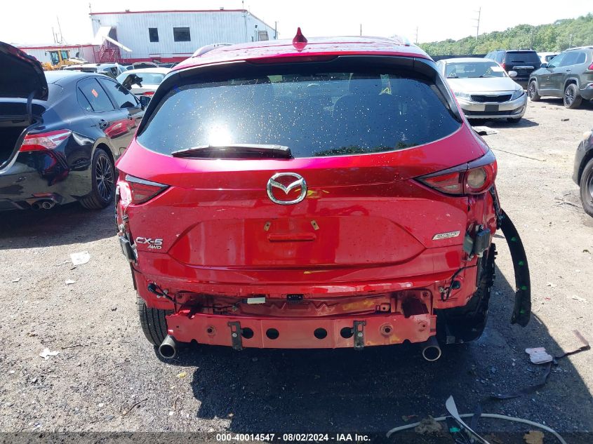 2018 Mazda Cx-5 Grand Touring VIN: JM3KFBDM9J0374552 Lot: 40014547