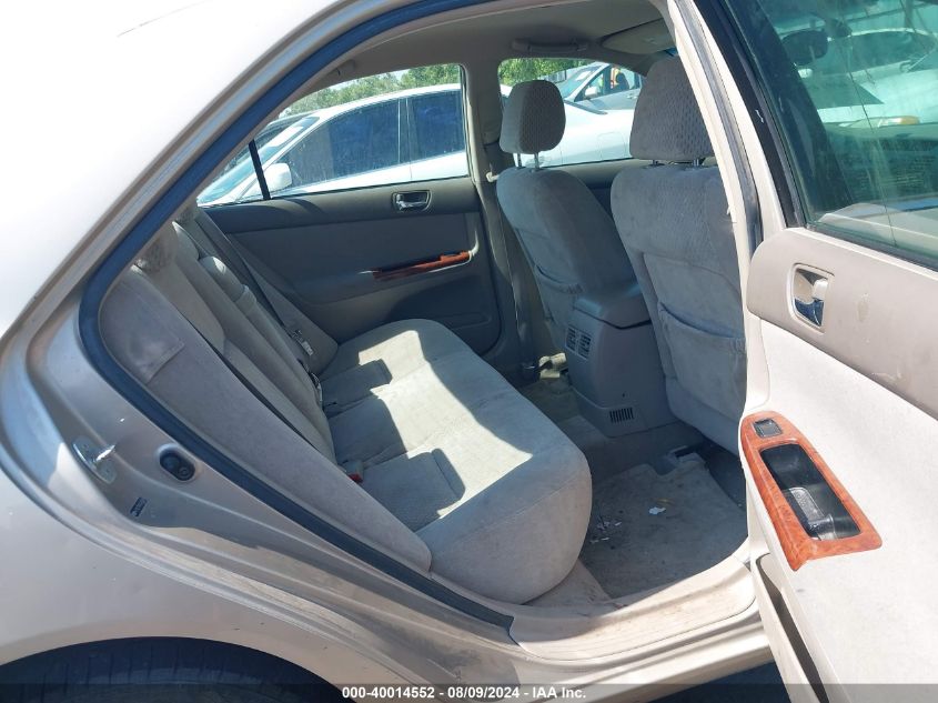 2004 Toyota Camry Xle VIN: 4T1BE32K04U346098 Lot: 40014552