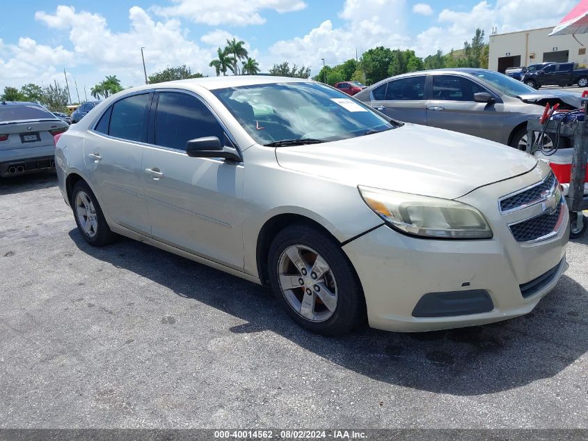 2013 Chevrolet Malibu 1Ls VIN: 1G11B5SA6DF143323 Lot: 40014562