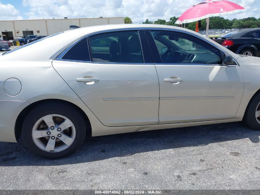 2013 Chevrolet Malibu 1Ls VIN: 1G11B5SA6DF143323 Lot: 40014562