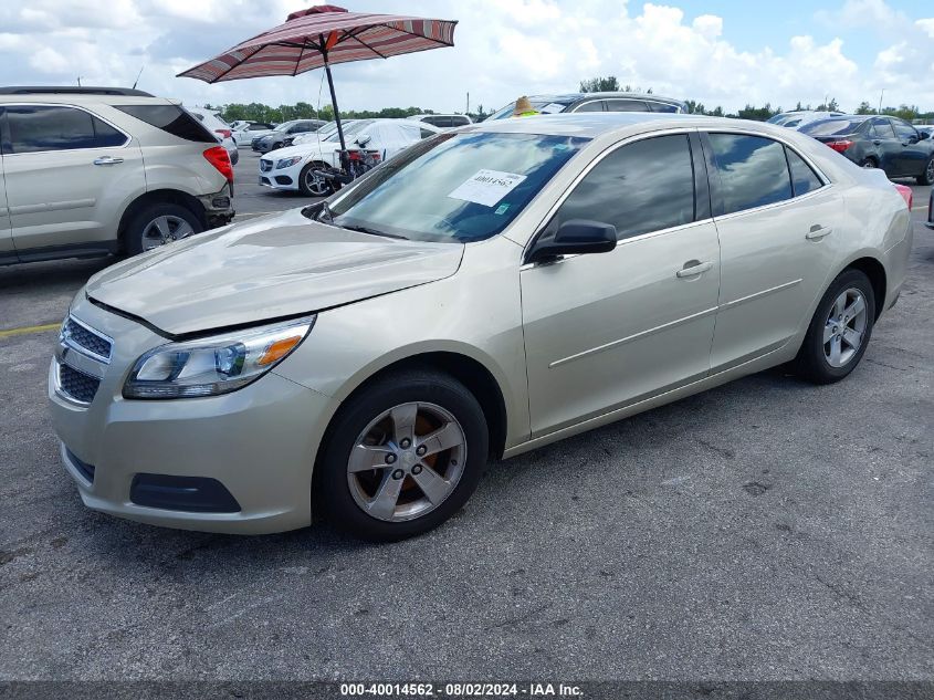 2013 Chevrolet Malibu 1Ls VIN: 1G11B5SA6DF143323 Lot: 40014562