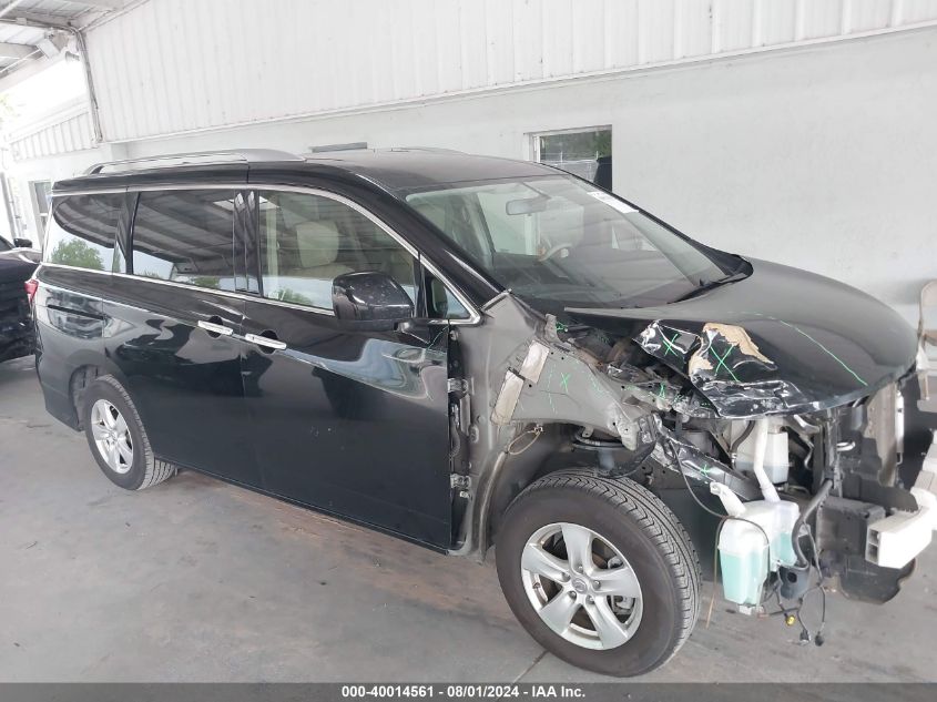 2014 Nissan Quest Sv VIN: JN8AE2KP6E9106388 Lot: 40014561