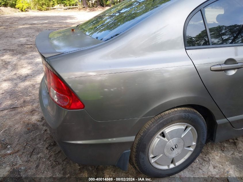 JHMFA36298S022756 | 2008 HONDA CIVIC HYBRID