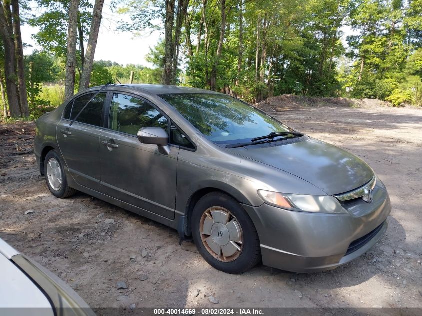 JHMFA36298S022756 | 2008 HONDA CIVIC HYBRID