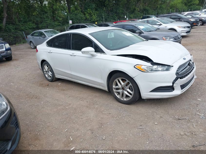 2016 FORD FUSION SE - 3FA6P0HD1GR261103