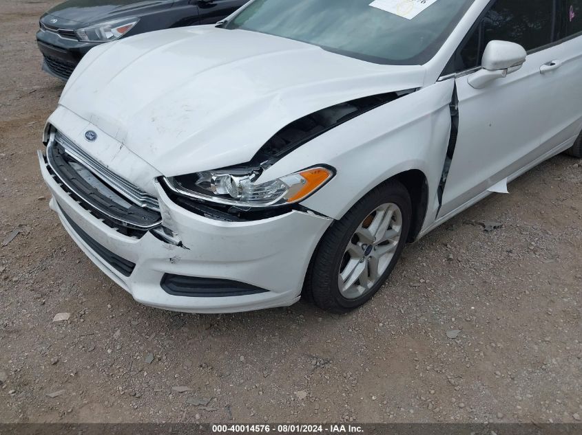 2016 Ford Fusion Se VIN: 3FA6P0HD1GR261103 Lot: 40014576