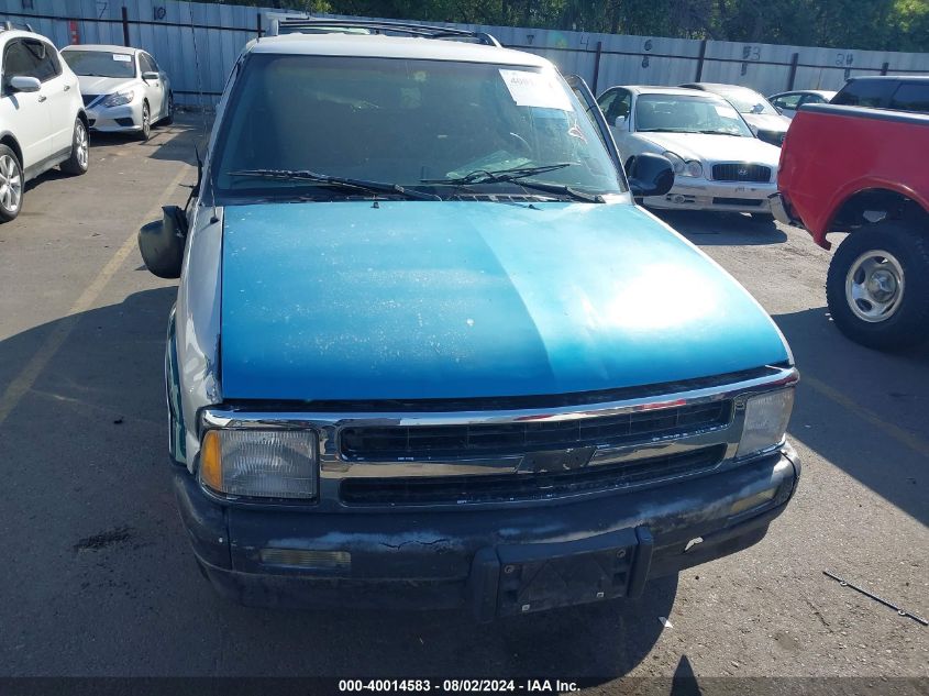 1997 Chevrolet Blazer VIN: 1GNCS13W2V2216027 Lot: 40014583