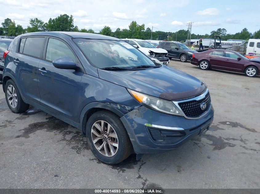 2015 Kia Sportage Lx VIN: KNDPB3AC3F7771426 Lot: 40014593