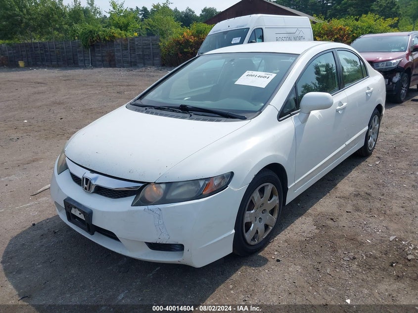 2010 Honda Civic Lx VIN: 2HGFA1F52AH588529 Lot: 40014604