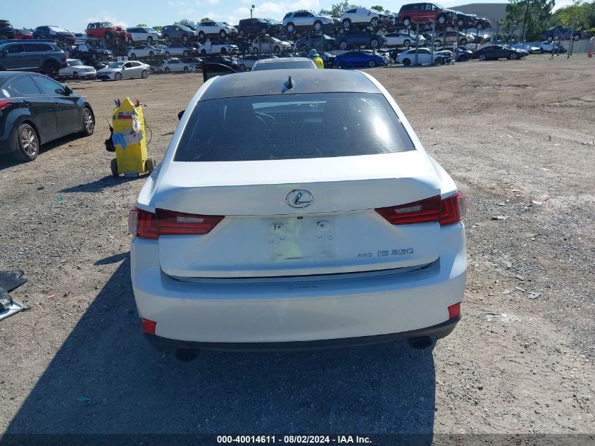 2015 Lexus Is 250 VIN: JTHCF1D24F5019772 Lot: 40014611