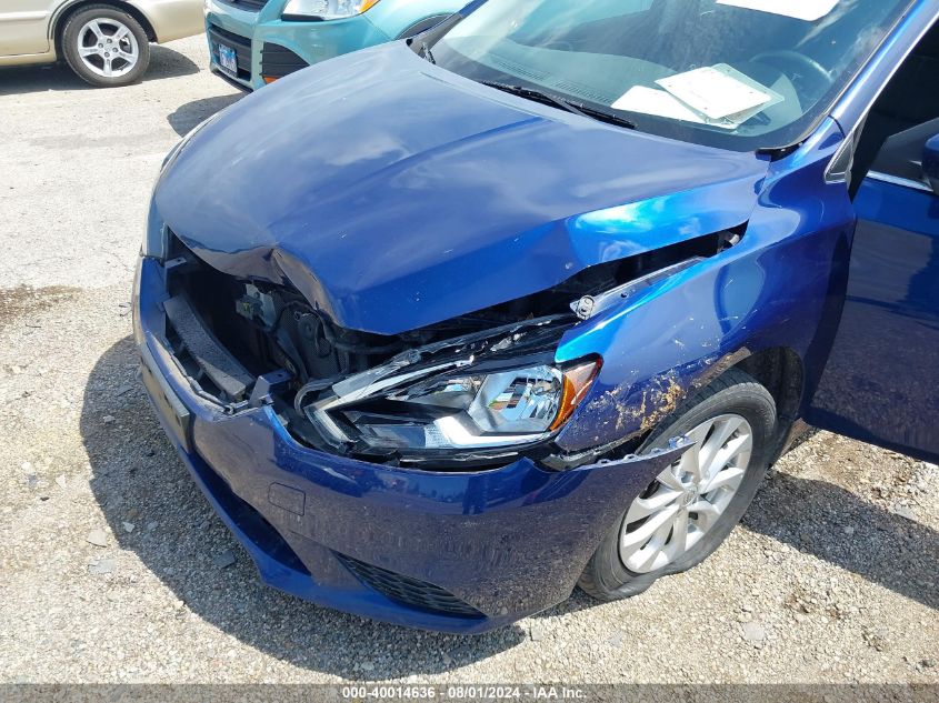 2018 Nissan Sentra Sv VIN: 3N1AB7AP5JY214155 Lot: 40014636