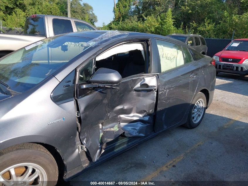 2019 Toyota Prius Le VIN: JTDKARFU4K3078187 Lot: 40014667