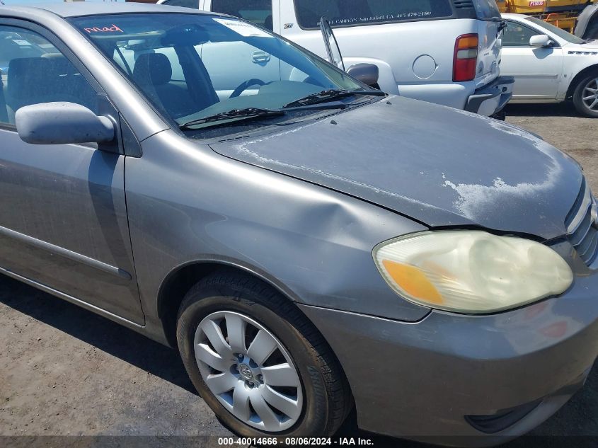 2004 Toyota Corolla Le VIN: 1NXBR32EX4Z196175 Lot: 40014666