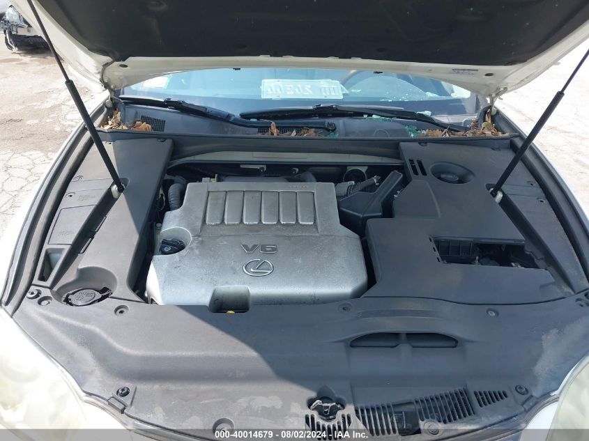 2008 Lexus Es 350 VIN: JTHBJ46G582235834 Lot: 40014679