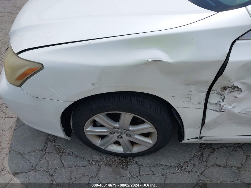 2008 Lexus Es 350 VIN: JTHBJ46G582235834 Lot: 40014679
