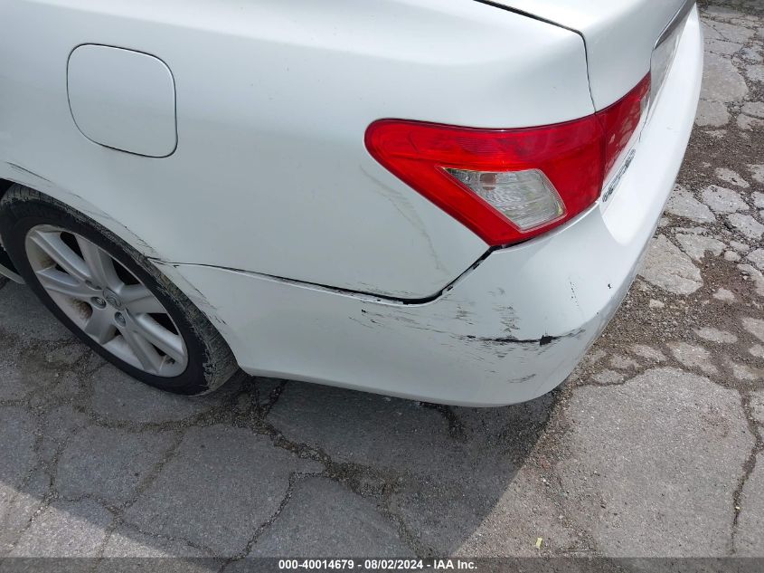 2008 Lexus Es 350 VIN: JTHBJ46G582235834 Lot: 40014679