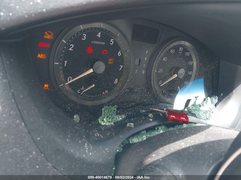 2008 Lexus Es 350 VIN: JTHBJ46G582235834 Lot: 40014679