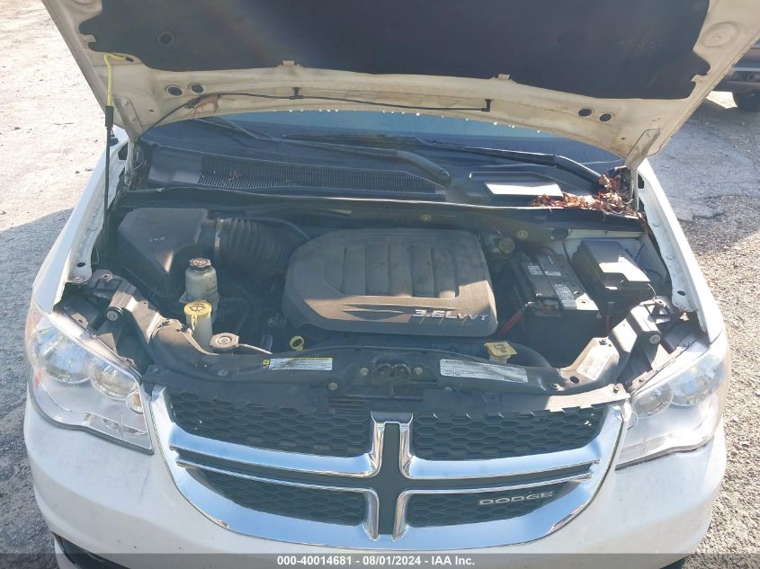 2011 Dodge Grand Caravan Mainstreet VIN: 2D4RN3DGXBR739180 Lot: 40014681