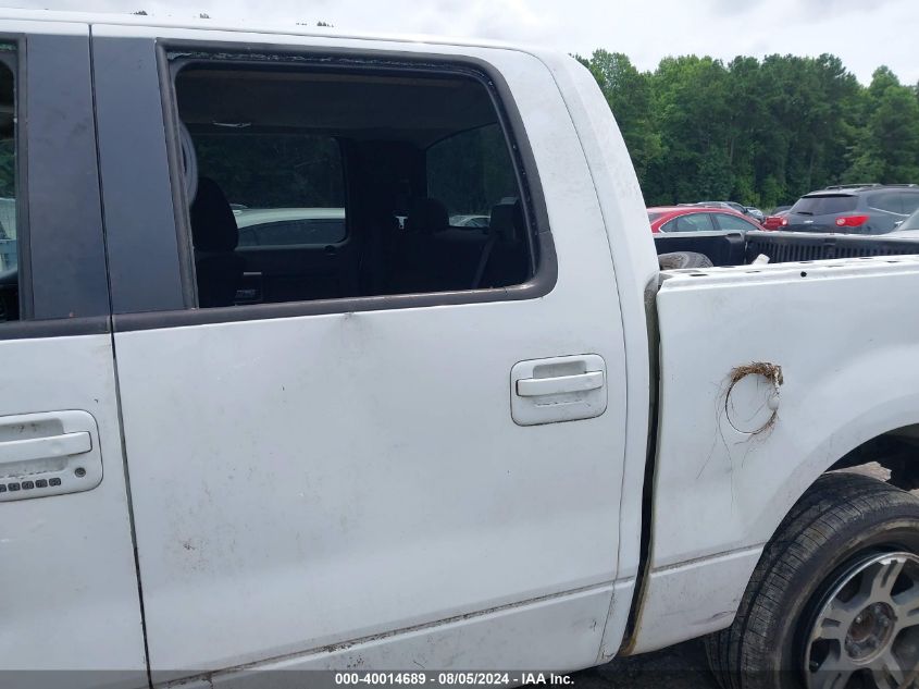 2008 Ford F-150 60Th Anniversary/Fx2/King Ranch/Lariat/Xlt VIN: 1FTPW12V98KB71289 Lot: 40014689