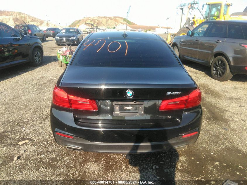 2018 BMW 540I VIN: WBAJE5C53JWA93797 Lot: 40014701