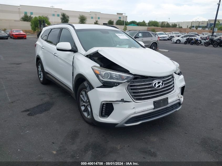 KM8SM4HF1HU245791 2017 HYUNDAI SANTA FE - Image 1