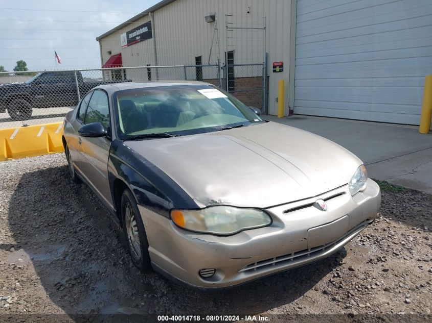 2002 Chevrolet Monte Carlo Ls VIN: 2G1WW12E029310626 Lot: 40014718