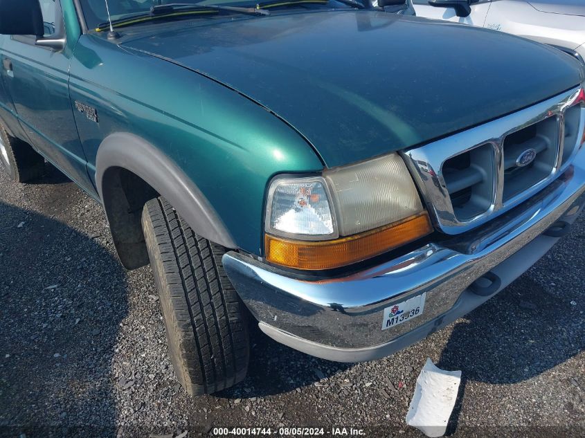 1999 Ford Ranger Xl/Xlt VIN: 1FTYR11V9XTA48372 Lot: 40014744