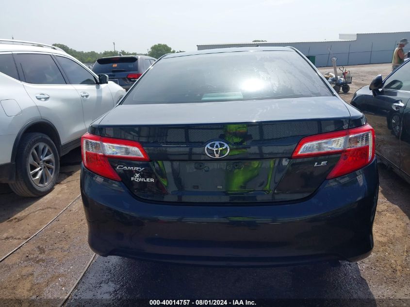 2012 Toyota Camry Le VIN: 4T4BF1FK0CR273203 Lot: 40014757