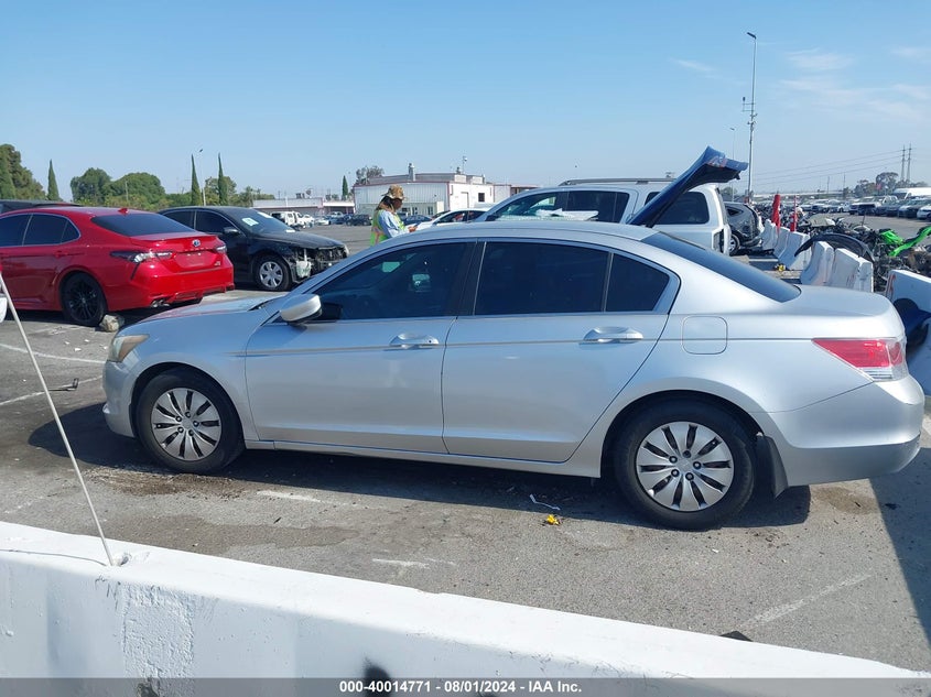 2010 Honda Accord Lx VIN: 1HGCP2F38AA056948 Lot: 40014771