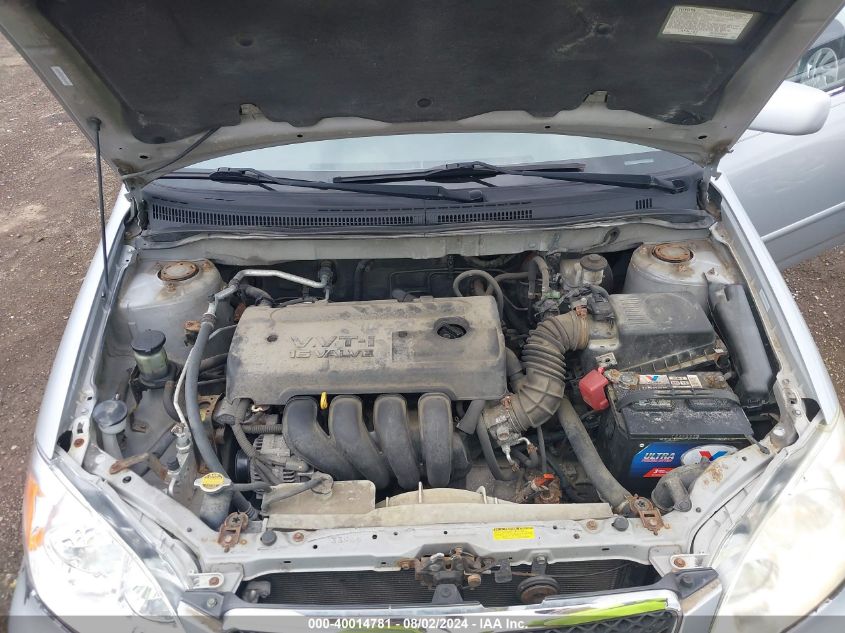 2005 Toyota Corolla Le VIN: 1NXBR32E55Z409843 Lot: 40014781