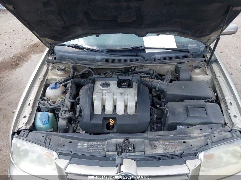 2004 Volkswagen Jetta Gls Tdi VIN: 3VWSR69M64M102197 Lot: 40014782
