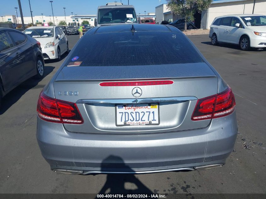 2014 Mercedes-Benz E 350 VIN: WDDKJ5KB3EF226335 Lot: 40014784