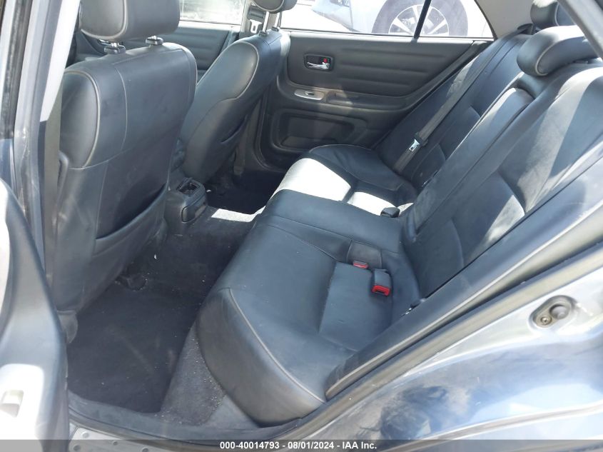 2005 Lexus Is 300 VIN: JTHBD192X50097768 Lot: 40014793