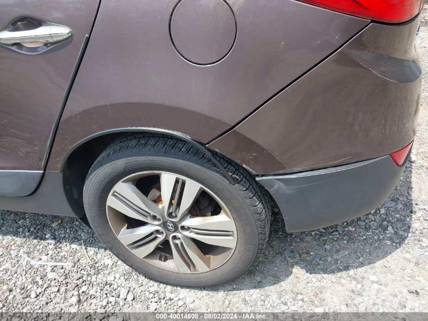 2014 Hyundai Tucson Limited VIN: KM8JU3AG3EU819778 Lot: 40014808