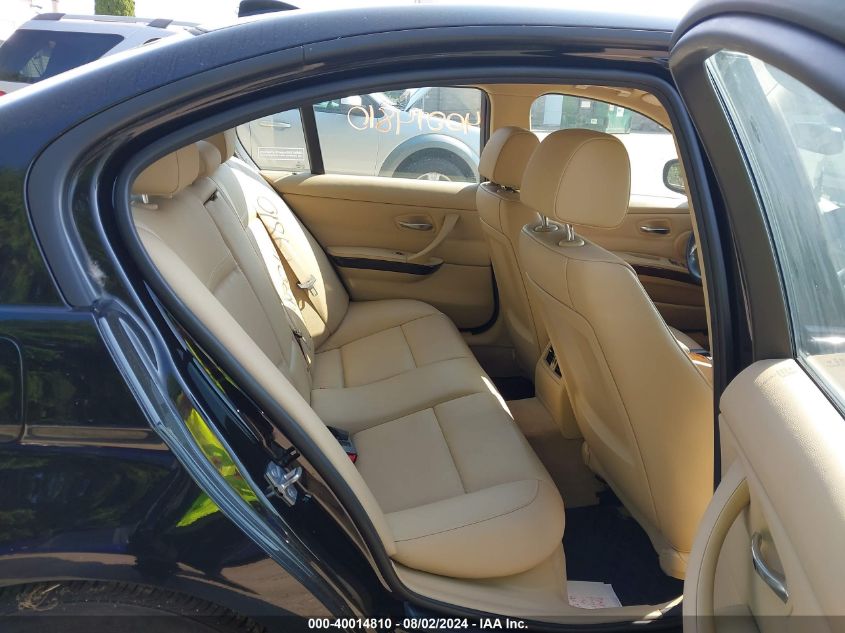 2011 BMW 328I xDrive VIN: WBAPK5G53BNN28707 Lot: 40014810