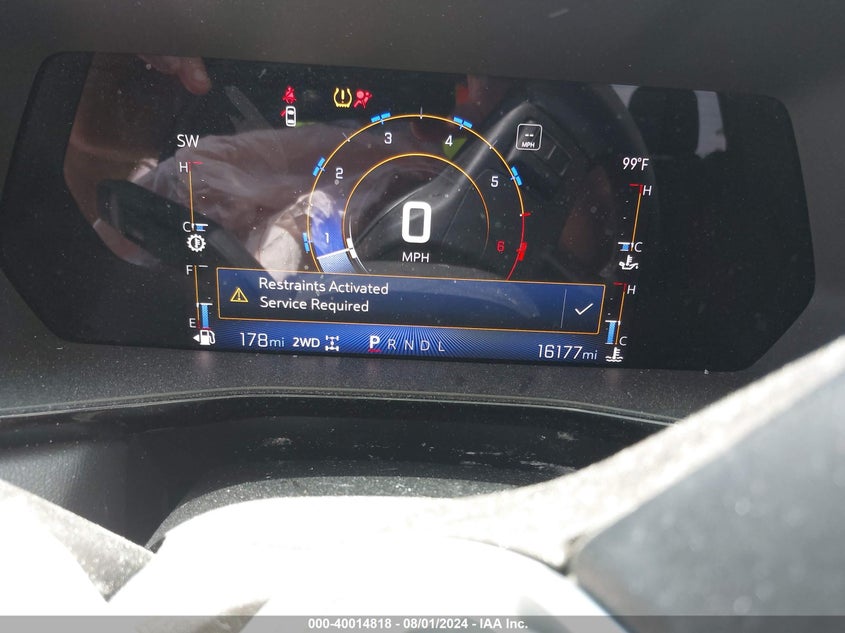 VIN 1GCPTCEK0P1127885 2023 CHEVROLET COLORADO 4WD  SHORT BOX LT
