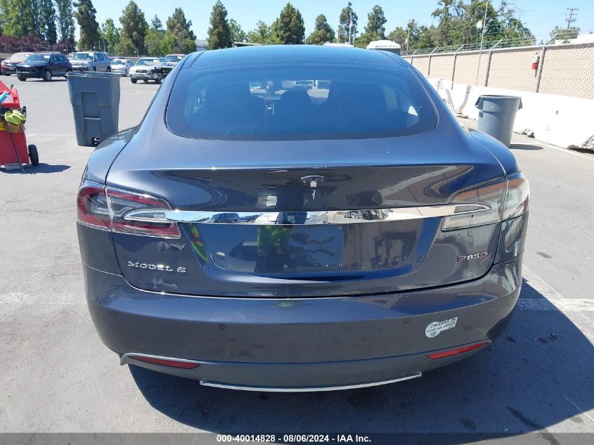 2015 Tesla Model S 85D/P85D VIN: 5YJSA1H43FF085235 Lot: 40014828