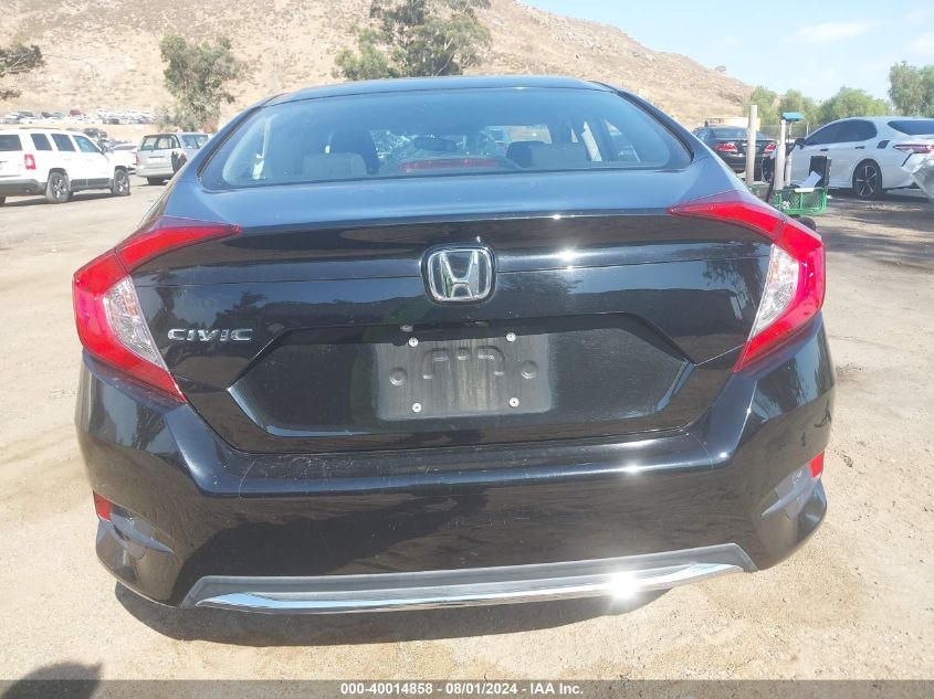 2020 Honda Civic Lx VIN: 2HGFC2F63LH587224 Lot: 40014858