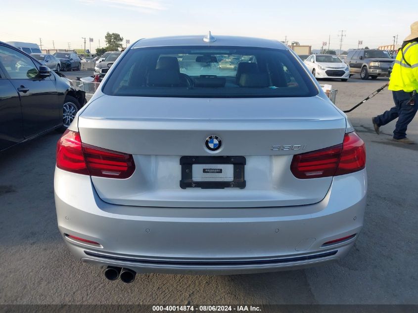 2018 BMW 330I VIN: WBA8B9C51JEE82524 Lot: 40014874