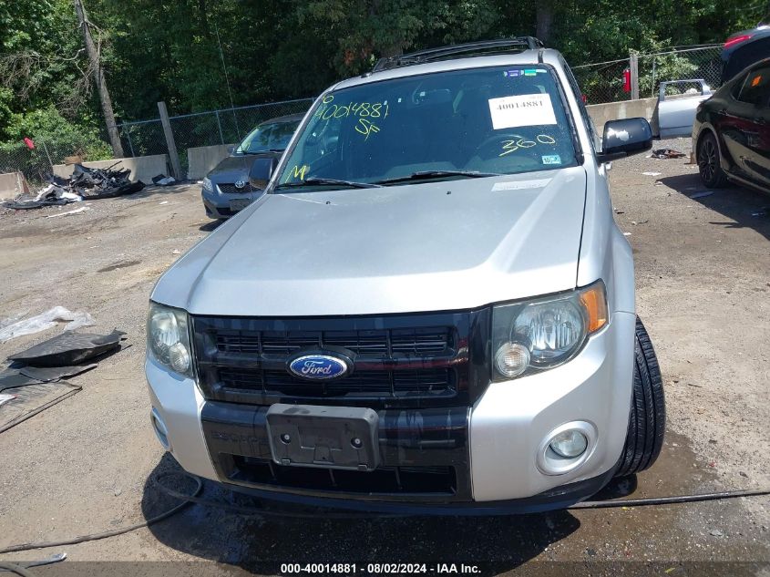 2010 Ford Escape Xlt VIN: 1FMCU0D78AKD36716 Lot: 40014881