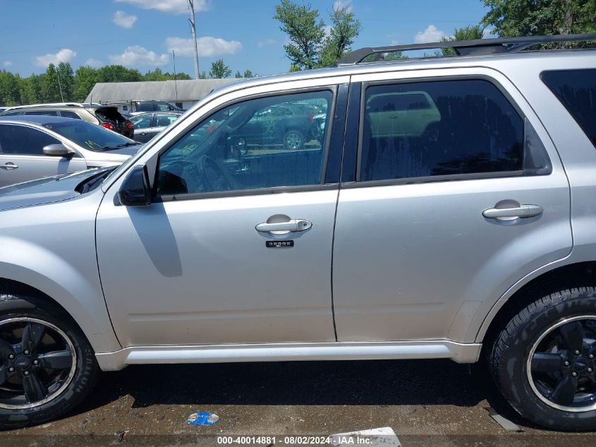 2010 Ford Escape Xlt VIN: 1FMCU0D78AKD36716 Lot: 40014881