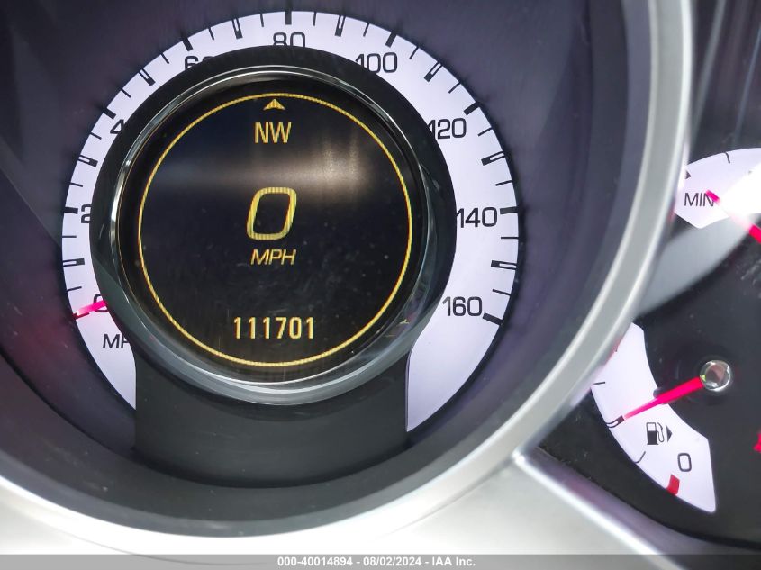 2012 Cadillac Srx Luxury Collection VIN: 3GYFNAE37CS544149 Lot: 40014894